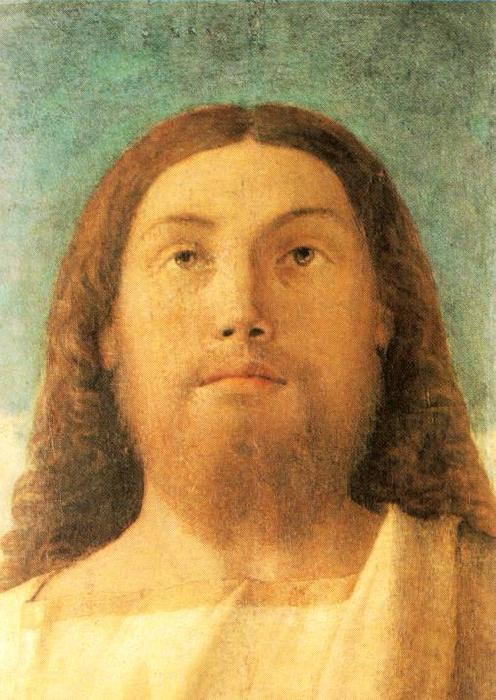 BELLINI, Giovanni Head of the Redeemer beg France oil painting art